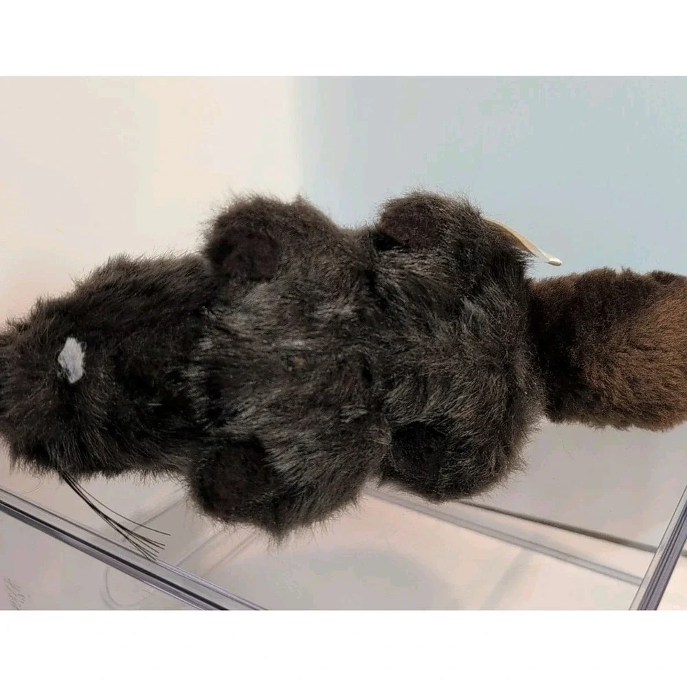 Vintage Beaver‎ Dakin Stuffed Animal 1976 Pillow Pets Realistic Hair